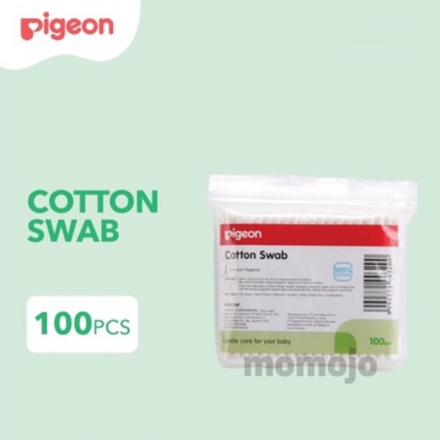 PIGEON Cotton Swab Isi 100 Pcs | Cotton Buds