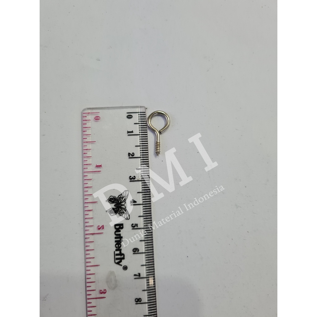 Kapstok Tutup No 2 Pjg 2cm | Sekrup Gantung | Skrup Hook | Screw Eyes