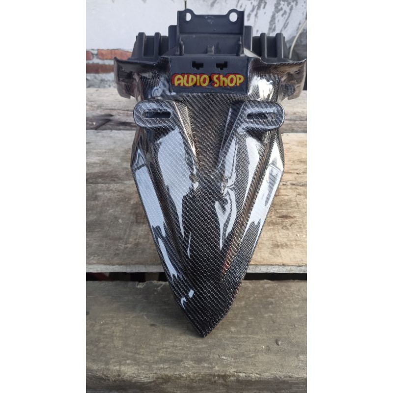 SPAKBOR BELAKANG LANCiP NMAX OLD CARBON KEVLAR / CARBON KEVLAR