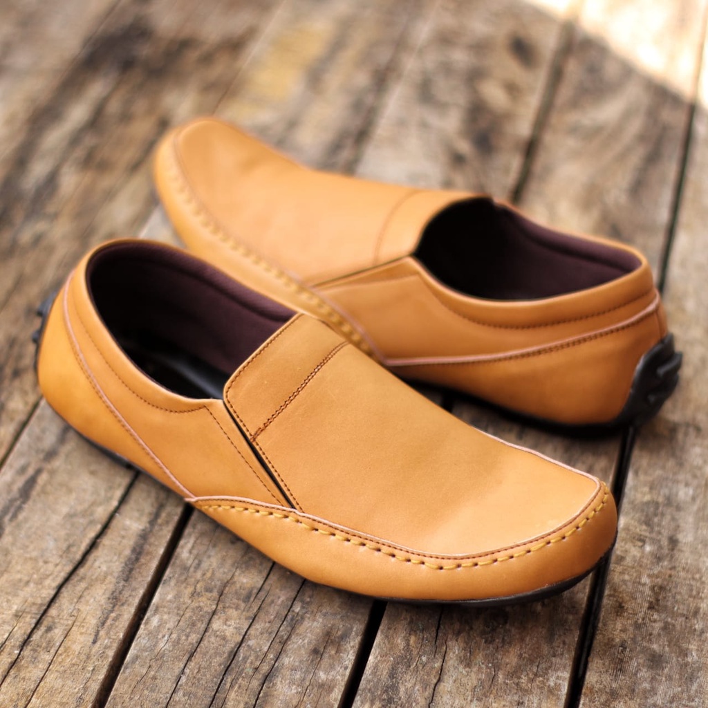 Sepatu Kulit Asli Pria Casual Original NIBA Sepatu Kulit Pria Original Cowok Keren Sepatu Cowok Dewa