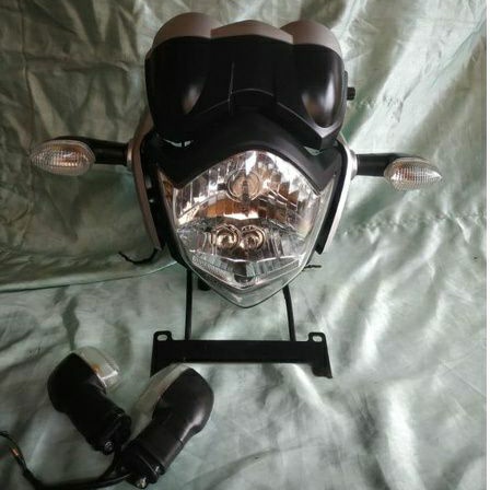 headlamp+breket+kupingan+spedometer Vixion old 2012 original copotan