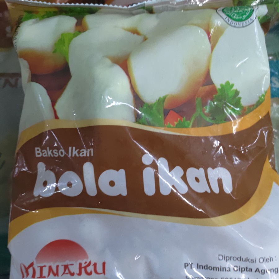 

Minaku bola ikan 500 gr