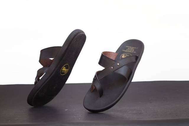 SANDAL KULIT PRIA CEVANY WIROS BLACK BROWN TAN KULIT SAPI ASLI ORIGINAL HANDMADE