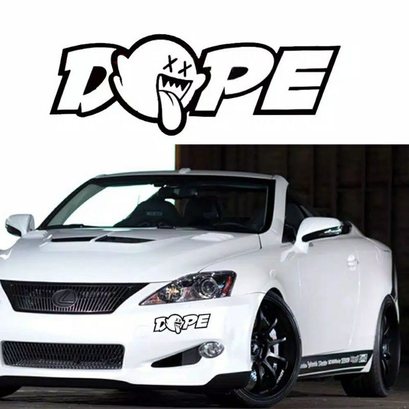 

sticker dope lucu, sticker dope, sticker funny dope