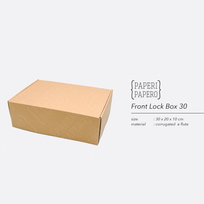 

Box Kardus - Packaging Makanan / Pakaian / Sepatu (30 X 20 X 10)