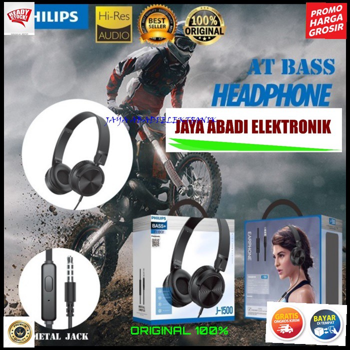 J389 PHILIPS BANDO HEADPHONE HEADSET STEREO EARPHONE IN EAR 3.5 MM DOBEL BASS HANDSFREE DOUBLE BAS EARPOD SUPER HF SUPER PREMIUM MIC KABEL MUSIK CALL NELPON HP AUDIO SOUND SUARA VOKAL KARAOKE WIRED HEADPHONES HIFI SUPER PREMIUM  EARPOD HF HEADSET CABLE