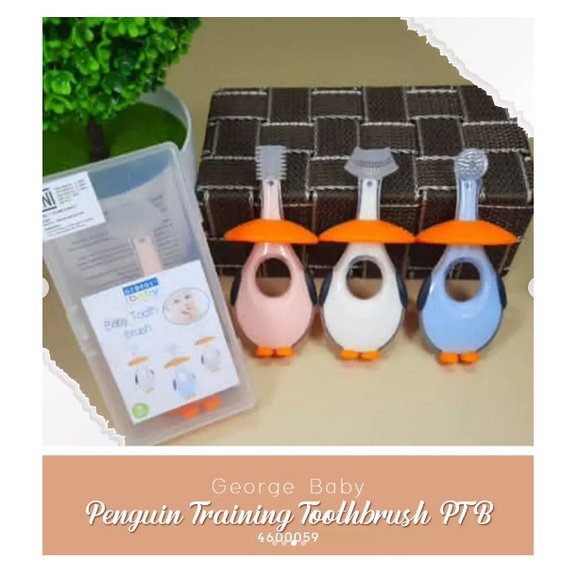 George Baby Silicone Toothbrush STB1 STBS PTB /George Baby Kids Soft Toothbrush SSTA SSTH