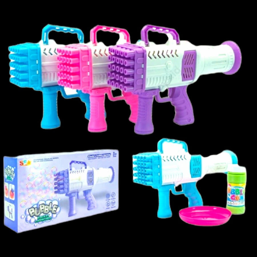 Mainan Bubble Bazooka Elektrik Bubble Mesin SS1526