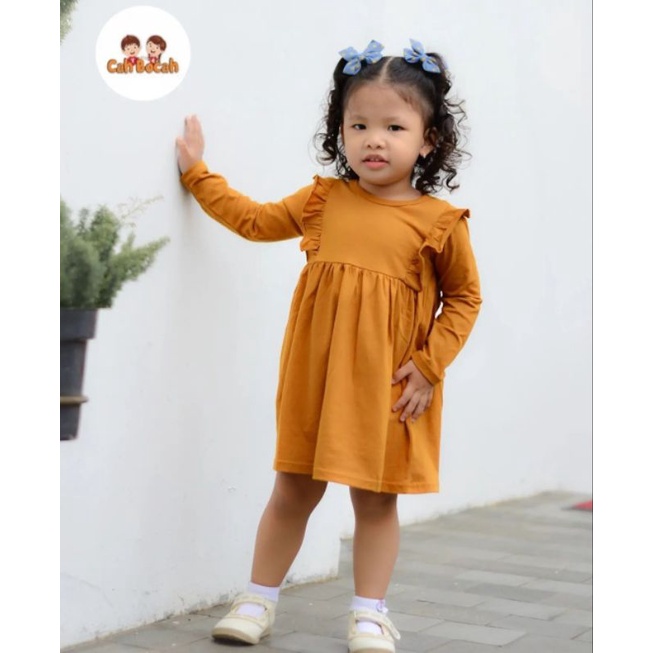 CAH BOCAH - RAYA DRESS - DRESS ANAK - BAJU ANAK - DRESS BAYI