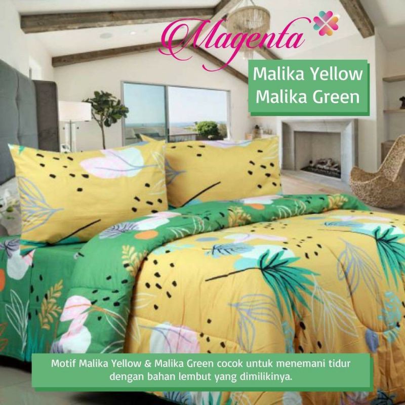 Katun Magenta Bedcover+sprei 180