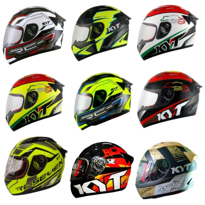 HELM KYT RC-7 MOTIF/KYT RC7