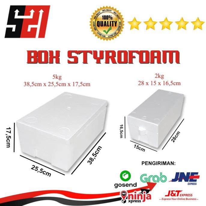 

Monggo] Box Styrofoam Es Krim Ikan Sayuran 2Kg 5Kg - Tambhan Packing