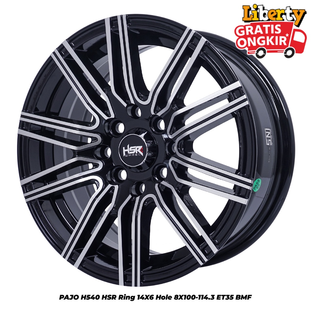 Velg Mobil Murah Ring 14 Hsr Wheel Buat Mobil