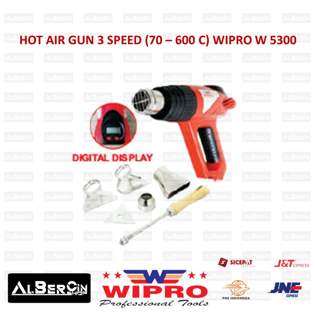 Heat Gun / Hot Gun With Variable Speed Wipro W5300