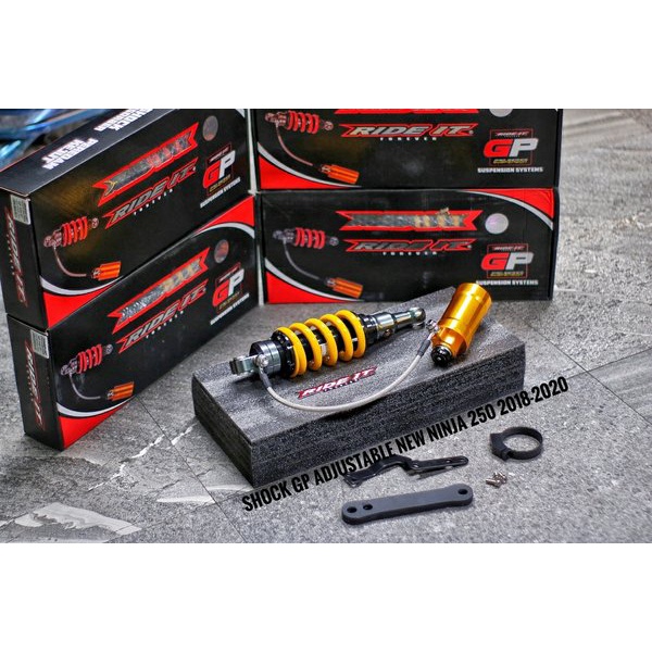 Readyy SHOCK NEW NINJA 250 2018 2019 2020 SHOCK BELAKANG NINJA 250 NEW GP RIDE IT NOT RCB KTC OHLINS