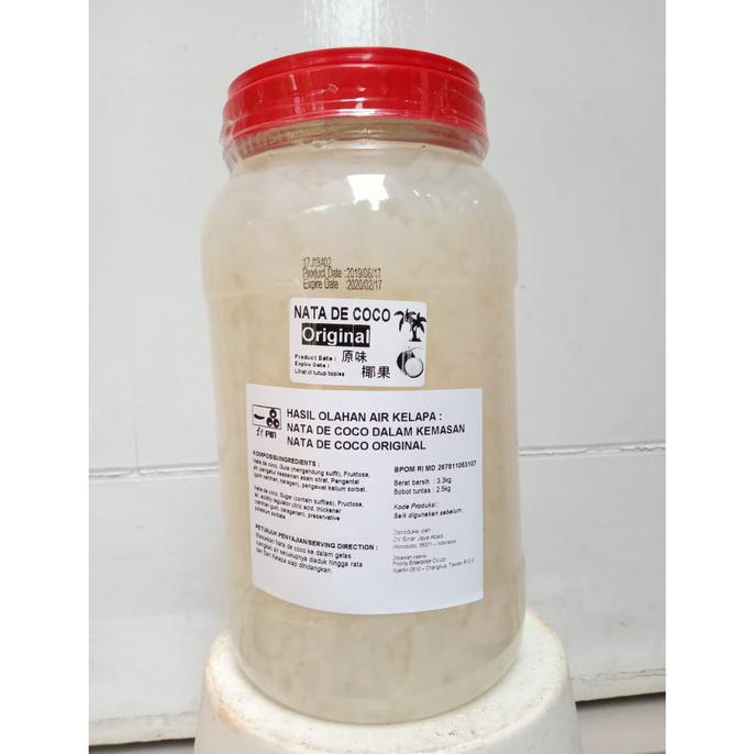 

COCONUT JELLY NATA DECOCO RASA ORIGINALI 3.3 kg