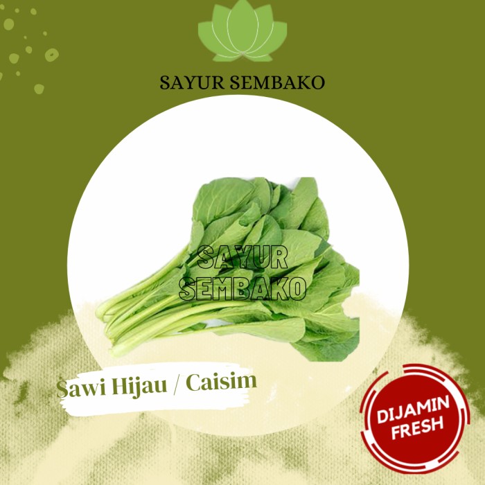 

Sawi Hijau / Caisim (250gr)