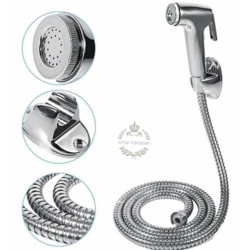 Jet Shower Kloset Toilet Closet Cebok WC Semprotan Duduk Kamar Mandi