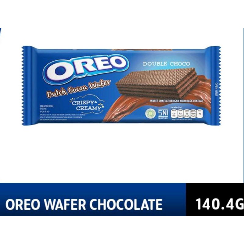 OREO WAFER COKLAT 140 GRAM/Gery Saluut Malkist Double Abon 105 gr