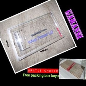 Tutup frezer LG packing kayu