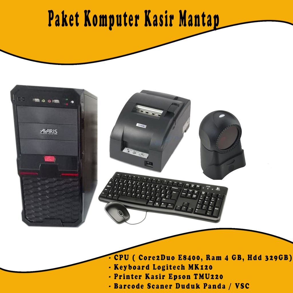 Paket Komputer Kasir Hemat