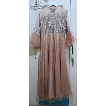 preloved gamis pesta by jihan syakira