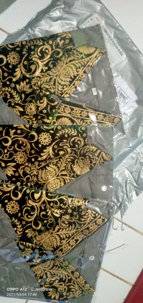 Kemeja Seragam Kerja Kantor•seragam Hotel•motif Prada