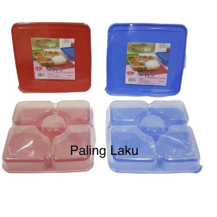 Special Quality Lunch Box Catering Maya Owl / kotak makan catering 5 sekat