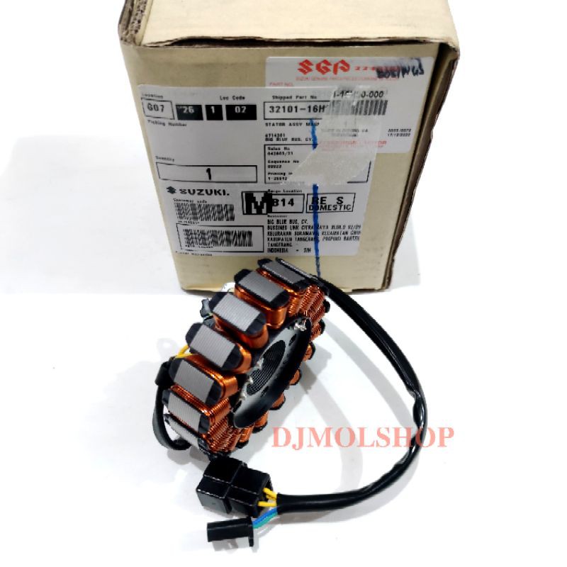 Spull Stator Assy Suzuki Shogun New 125 Injection 125 SGP 32101-16H20-000