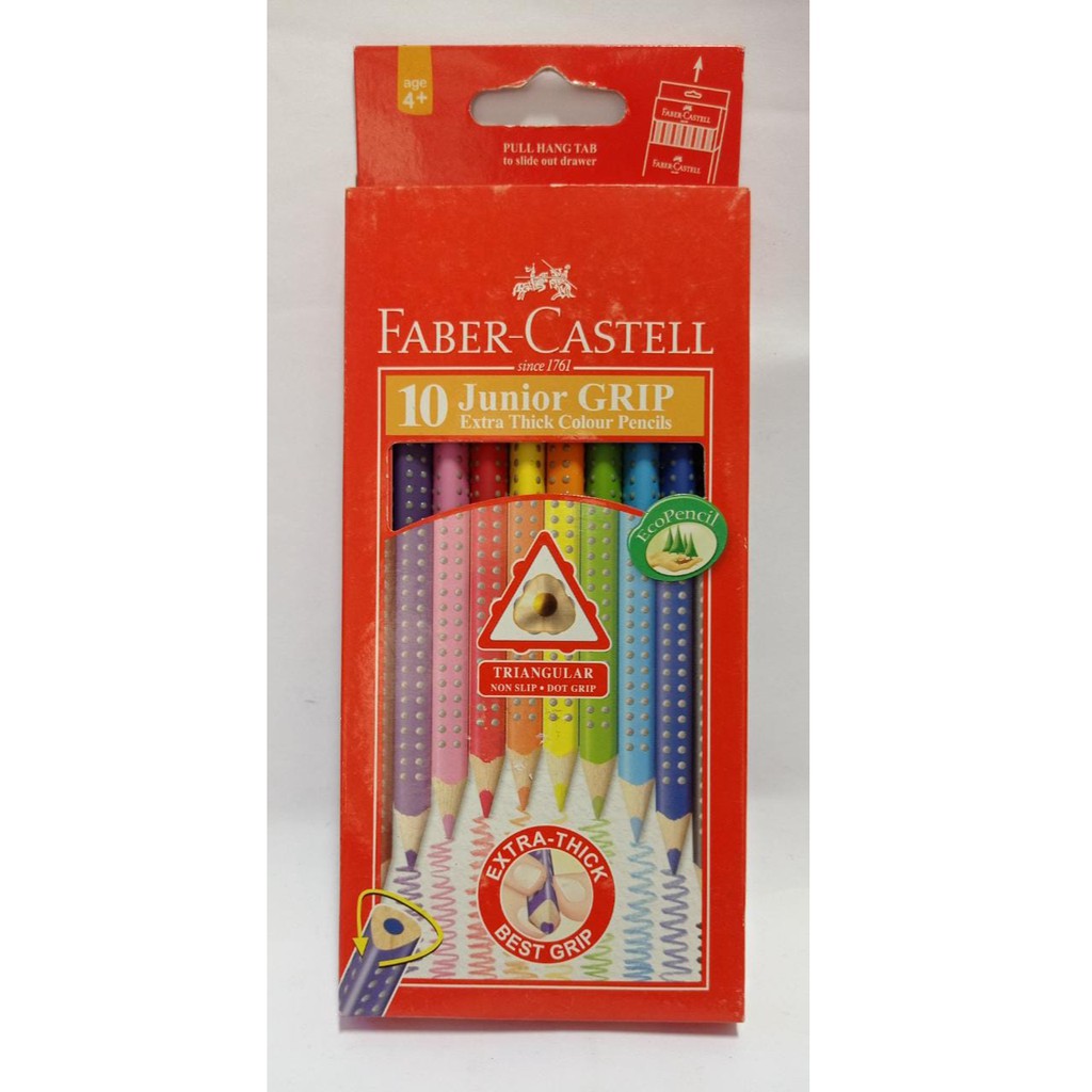 

PENCIL COLOR FABER_CASTELL 10 JUNIOR GRIP