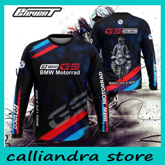 Jersey riding BMW R 1200 GS / JERSY MOTOR / BAJU TRIL / BAJU MOTOR BAHAN FREMIUM 100%