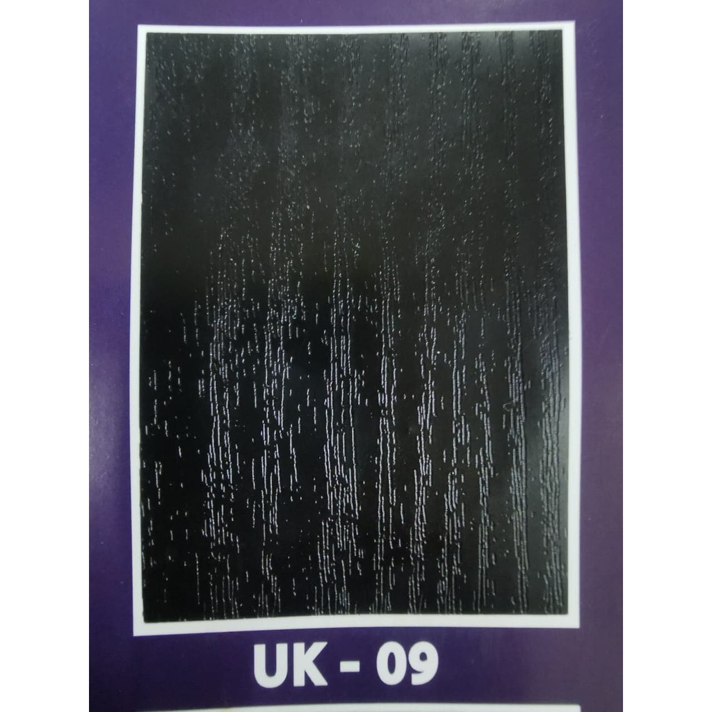 TACO SHEET URAT KAYU HITAM ( PVC SHEET ) UK09