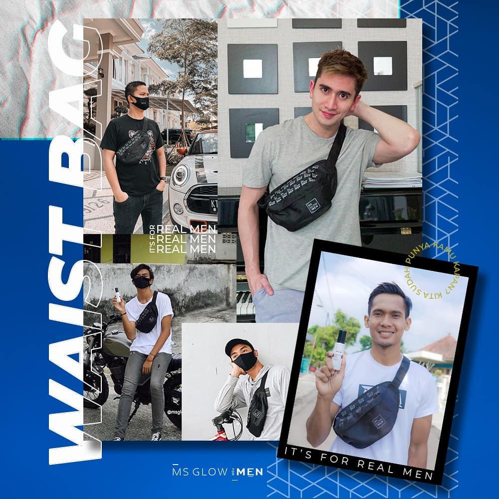 Waistbag MS Glow For Men / MS Glow Men