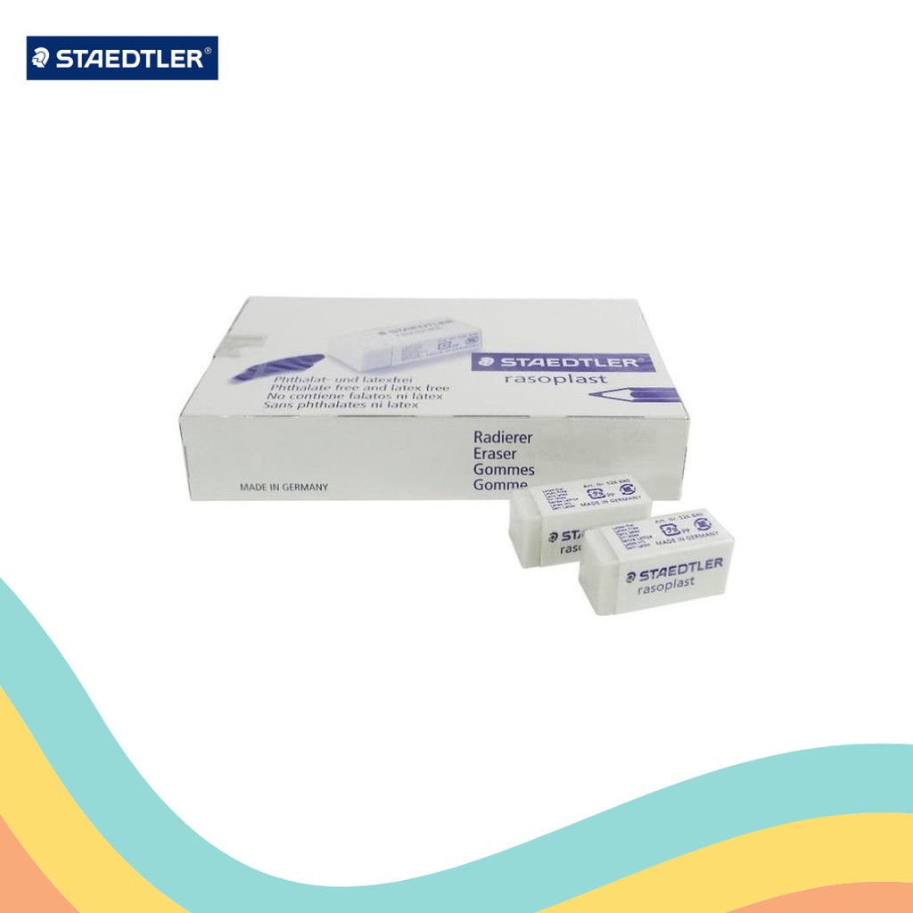 

PENGHAPUS STAEDTLER 40 PUTIH (1 PCS)