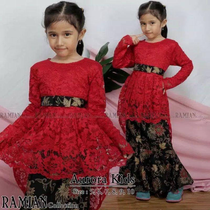 NEW REAL PICT SETELAN KEBAYA ANAK/KARTINI ANK/KEBAYA KURUNG/DRES ANAK