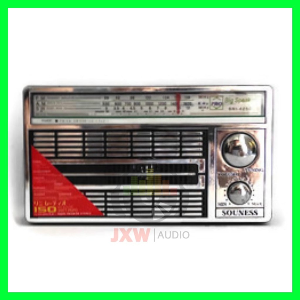 RADIO PORTABLE MURAH SOUNESS SNI 4250 / RADIO INTERNASIONAL SNI-4250 / RADIO JADUL 4250