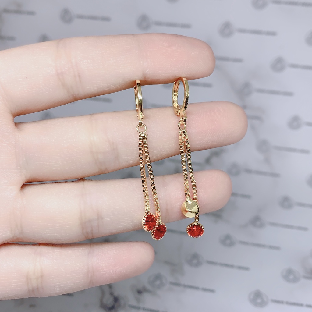 Anting Xuping Gold Perhiasan Fashion Wanita Permata Big One *13