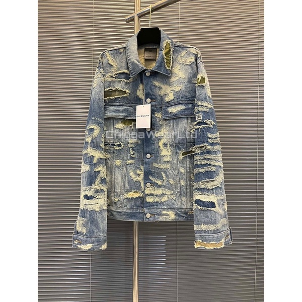 CHIGGAGVC distressed jeans mmw SS22
