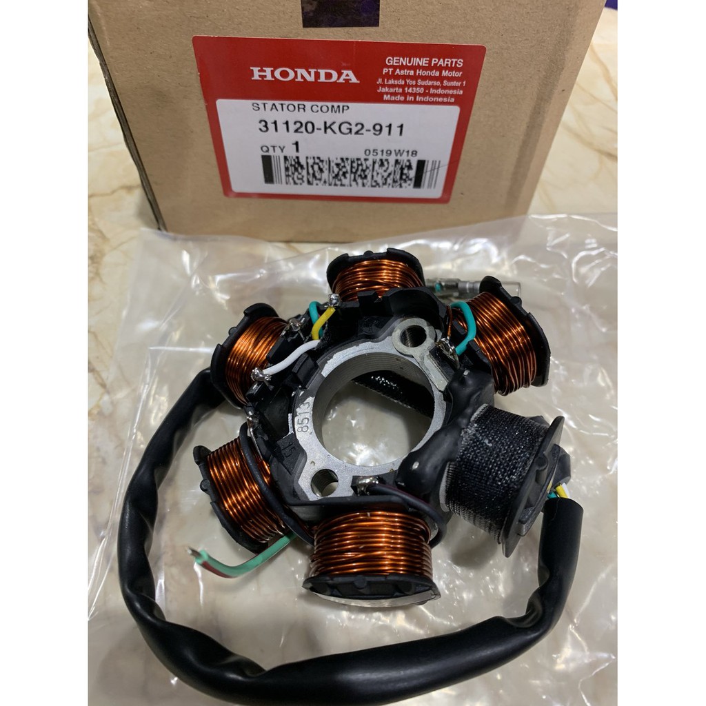 BARU SPUL GL PRO CDI BLACK SERIES ASLI ORI HONDA 31120-KG2-911