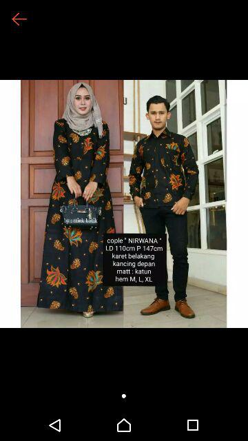 Batik Edo - Batik Couple Nirwana Panjang Kobis
