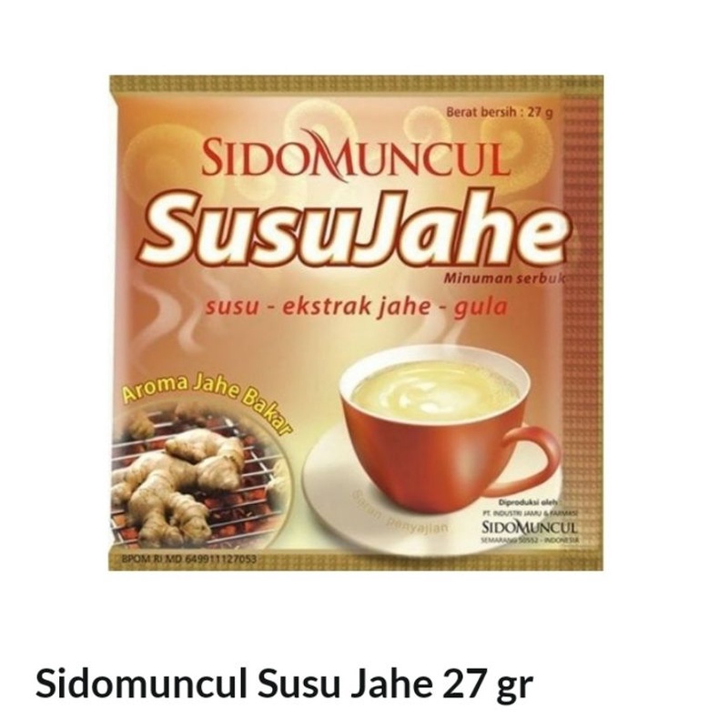 

Sidomuncul Susu Jahe