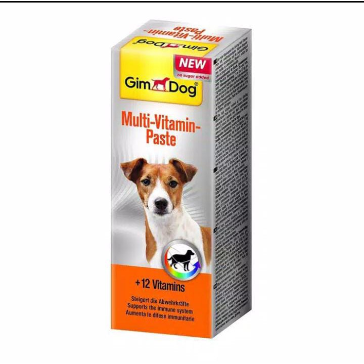 Vitamin Anjing GIMDOG MULTI-VITAMIN-PASTE 50GR