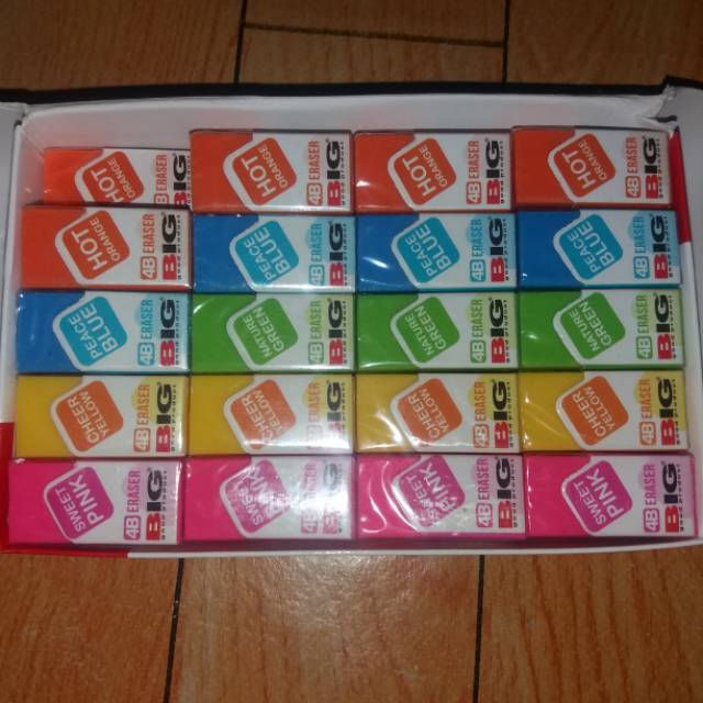 

Penghapus BIG warna warni