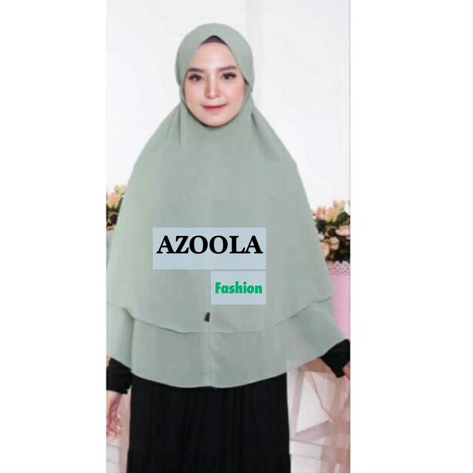 Best seller KERUDUNG MARYAM 2LAYER CERUTY XL/BERGO JUMBO MARYAM 2LAYER/JILBAB INSTAN MARYAM 2LAYER M