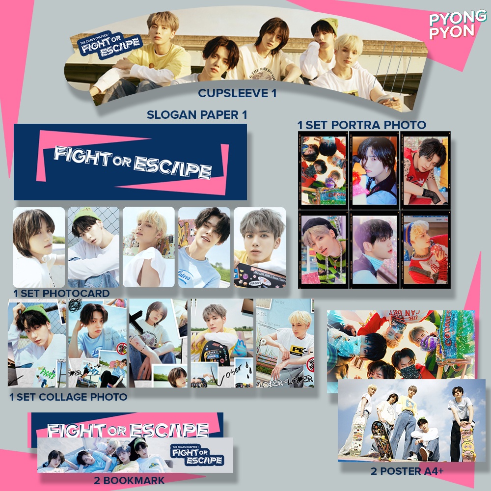 [READY STOCK] FANKIT TXT FIGHT OR ESCAPE