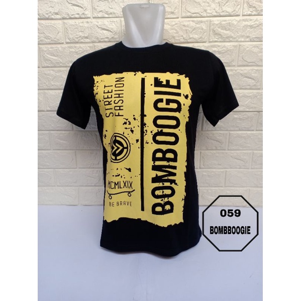 COD Kaos Bombboogie / 059/ Kaos Oblong / Kaos Distro / Kaos Murah ...