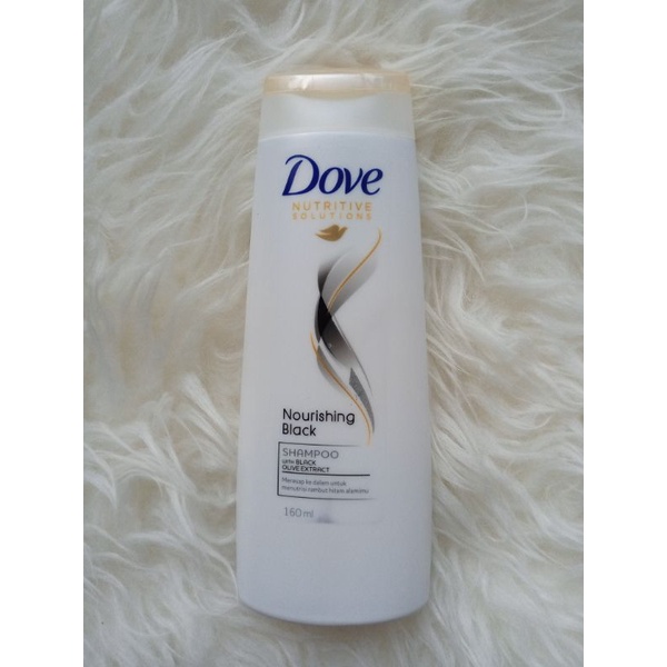 Dove shampo nourishing black 160ml