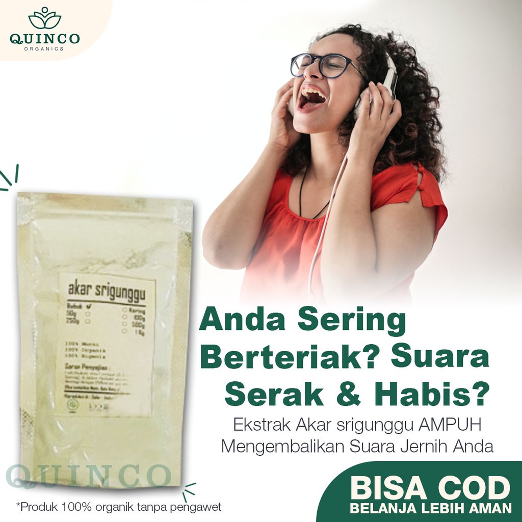 

Suplemen Kesehatan Herbal Rempah Akar Srigunggu Bubuk 100 gram Rempah Segar Murni Organik R126 jsr