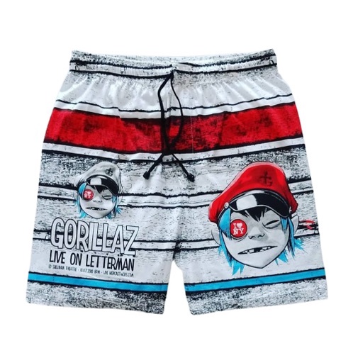 BEST SELLER 1 - BOXER PRIA WANITA| CELANA DALAM PENDEK KOLOR BOXSER PANTAI BAHAN KATUN BOKSER DISTRO SURFING PREMIUM PANTAI SANTAI RENANG COWOK PRIA WANITA CEWEK LAKI LAKI COWO PEREMPUAN REMAJA DEWASA-Gorilaz