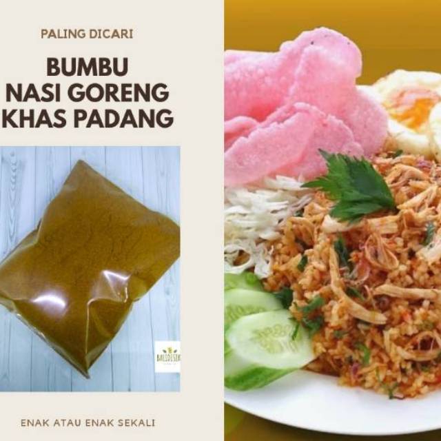 

Bumbu Nasi Goreng Balidisiko Khas Padang 250 gr